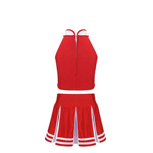 Disfraz personalizado de animadora juvenil, uniformes de porristas de licra, venta al por mayor - Product Image 6