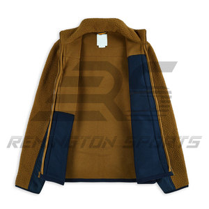 Hot Selling Product Best Winter <b>Men's</b> Slim Sherpa <b>Jacket</b> | Sherpa <b>Jacket</b> Factory Custom Wholesale Sherpa <b>Jacket</b> in PK - Product Image 3