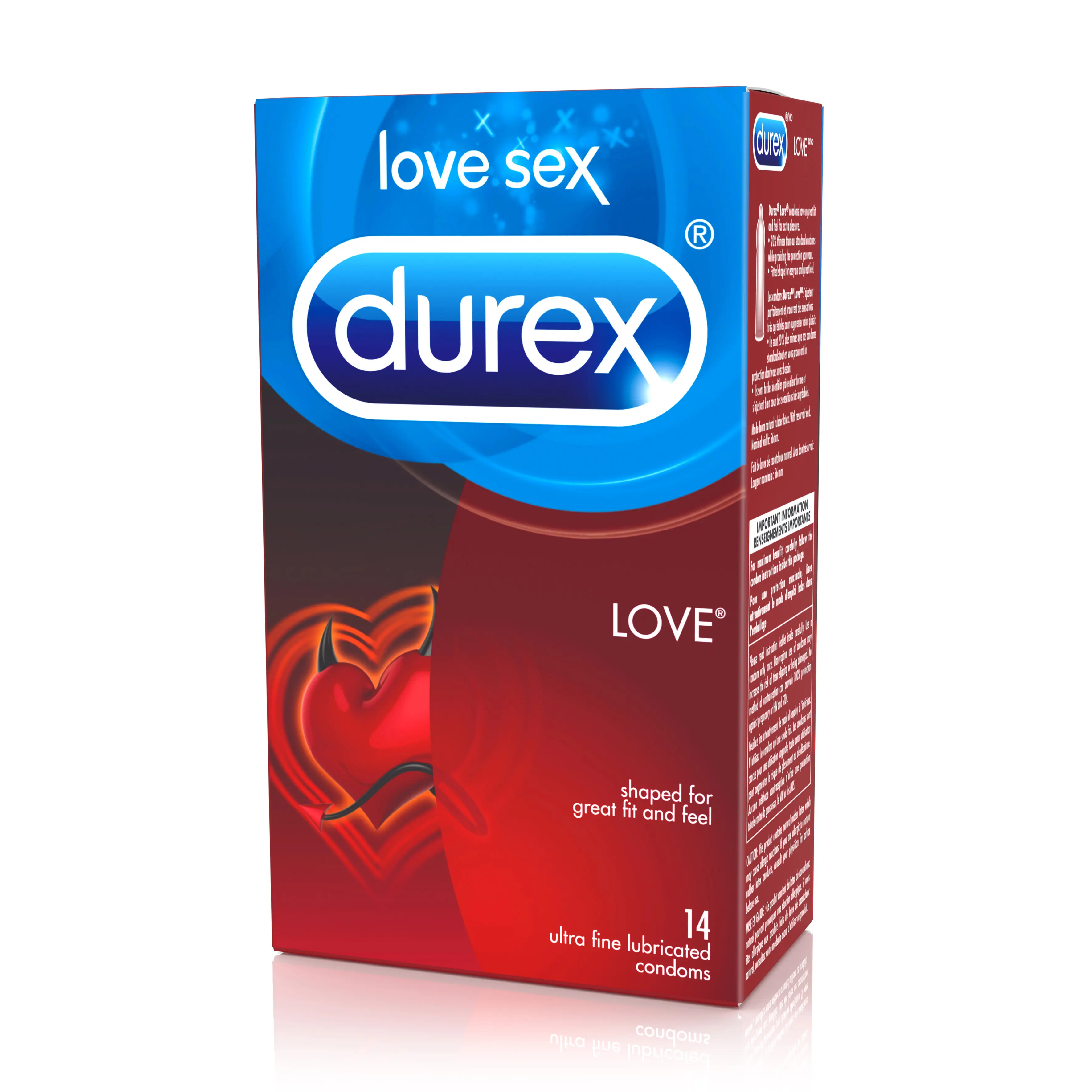 Durex 남성용 여분의 얇은 콘돔
