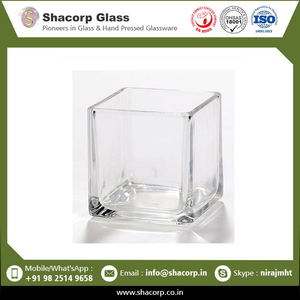 New Arrival <b>Square</b> Glass Votive Available At Wholesale Price - Product Image 5