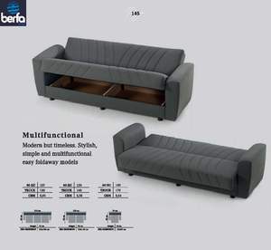 Sofá Cama Convertible Italiano, Sofá Seccional Moderno de Lujo, Muebles Turcos, Canape, Diván - Product Image 2