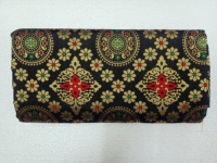 Tissus en soie brocart multicolores Beaux motifs imprimés floraux assortis pour l'ameublement de la maison et les créateurs de vêtements
