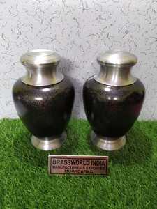 Urna Funeraria de Aluminio Azul Estilo Americano para Adultos de Brassworld India, Artículos Funerarios Premium - Product Image 5