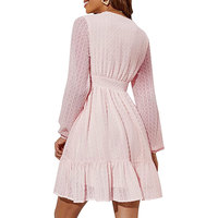 Macheda — robe courte et élégante pour femme, tenue décontractée de haute qualité, sans manches, couleur rose, été