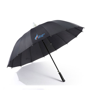 Paraguas de golf personalizado, fibra de carbono, a prueba de viento, de lujo - Product Image 3