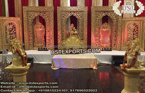 Paneles para eventos de boda, paneles de escenario de boda antigua, con diseño elegante, ideal para Bodas de Malasia - Product Image 4