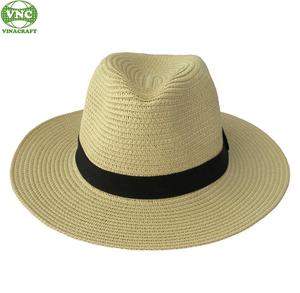 Wholesale Women's Cowboy <b>Wide</b> Brim Beach Hat Printed Plain Grass Striped <b>Ribbon</b> for Outdoor Travel Casual Parties Adults' Size - Product Image 2