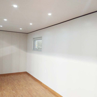 Maison Préfabriquée Mobile avec Recyclage Dubai, Structure Modulaire en Acier, Type Conteneur en Bois