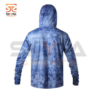 Jersey de pesca de poliéster con diseño sublimado, jersey de pesca hecho a medida - Product Image 2