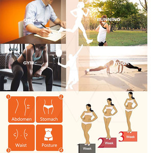 เข็มขัดกระชับสัดส่วนสำหรับผู้หญิงและผู้ชาย  สำหรับออกกำลังกาย โยคะ  ทำจากนีโอพรีน - Product Image 5