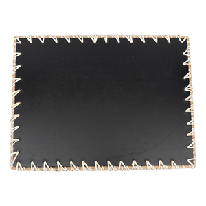 Bandeja de mimbre para Serrving, bandeja de mimbre con perla Madre, mosaico, venta al por mayor en Vietnam - Product Image 5