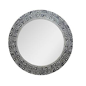 Marvelous Design Wall Hanging <b>Mirror</b> Frame In <b>Wooden</b> And Mother Of Pearl <b>Mirror</b> Frame For Home Hotel Decor - Product Image 5