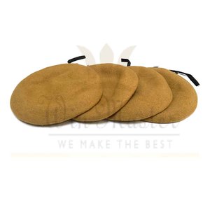 Fashion Genuine Leather <b>Beret</b> Ceremonial Caps - Product Image 3
