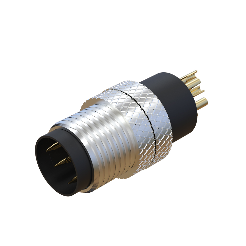 M8 разъем инкапсулированный Мужской 4-контактный разъем