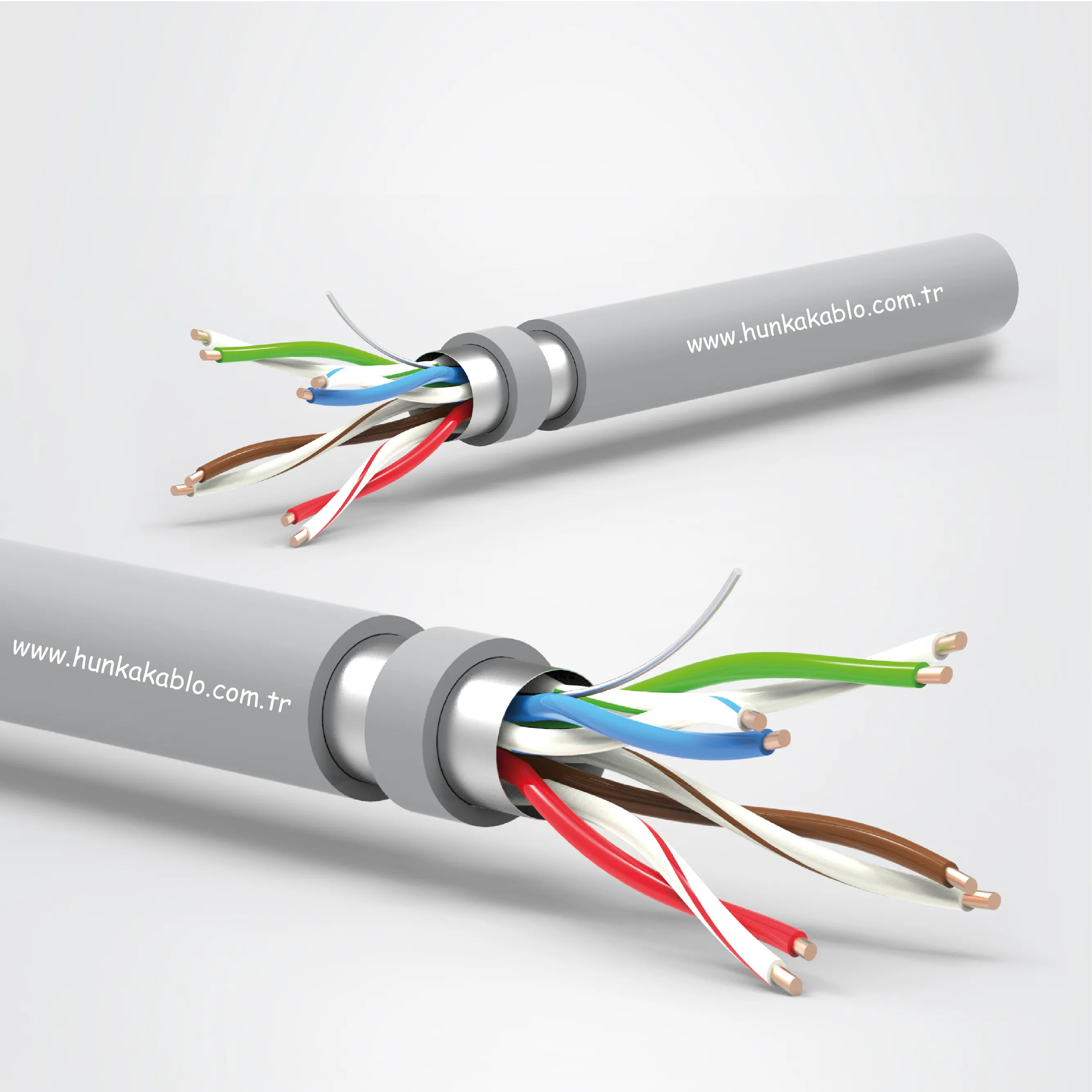 4 <span class=keywords><strong>Paare</strong></span> Netzwerk kabel FTP-Netzwerk kabel CAT5E-Türkischer Hersteller