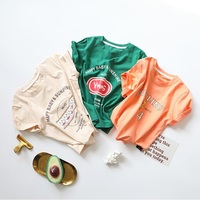 T-shirt à manches courtes pour bébé et enfant, vente chaude, été, décontracté, garçon et fille, impression personnalisée, prix bas