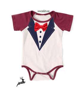 Combinaison bébé unisexe en coton biologique 100% écologique, manches raglan, vêtements pour bébé, ensemble de vêtements pour nourrissons, achat en ligne OEM - Product Image 6