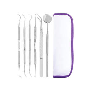 Kit de higiene Dental, 6 piezas, blanqueamiento Dental, sonda de espejo Dental - Product Image 4