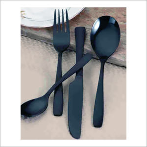 Juego de cubiertos negros elegantes, cubiertos modernos para decoración de fiestas y regalo de METAL indio, los más vendidos - Product Image 1
