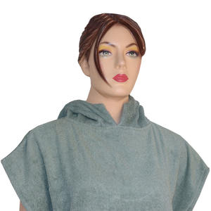 Batas de playa de suministro OEM de marca personalizada Zero Twist de algodón 100% para uso en la playa - Product Image 1