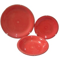 Ensemble de dîner en céramique enfants coloré en céramique mat L'océan Nautique Conception Dîner Ensemble Vaisselle Vaisselle En Céramique Porcelaine
