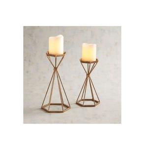 <b>Black</b> Coated Metal Taper Candleholder Set Christmas Home Decoration Tabletop Iron Candlestick Stand Taper <b>Candle</b> Pillar Holder - Product Image 5