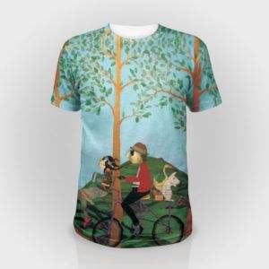 2021 T-Shirt pour hommes, estival et imprimé par Sublimation en 3D, - Product Image 4
