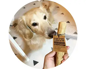 Mainan kunyah hewan peliharaan gigi anjing pembersih bau tidak sedap/mainan kunyah kayu kopi buatan Vietnam/ Mr.Leo + 84 965 467 267