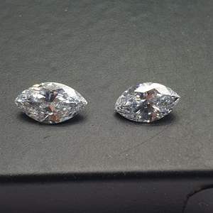 Pure HPHT SI Clarity Fancy Cut Marquise Shape Diamond Mix Lot 0,80 0,89 Carat G H I Color Pulido Suelto 0,80 0,89 Carat Diamond - Product Image 1