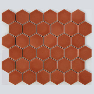 Mosaïque hexagonale en céramique pour piscine, mosaïque hexagonale pour mur - Product Image 1
