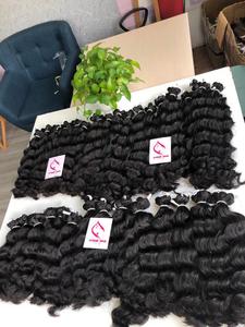 ผมมนุษย์แท้100% ไม่ผ่านกระบวนการผมมนุษย์แท้แบบไม่ผ่านกระบวนการผมตรงและหยิกทำจากเส้นเดียว - Product Image 4