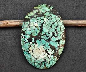 Cabochon tibétain 50 pièces, turquoises naturelles, à forme mixte, qualité AAA, vente en gros - Product Image 4