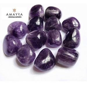 Piedras de amatista para caída, piedras preciosas para la venta al por mayor, cristales de ágata - Product Image 2