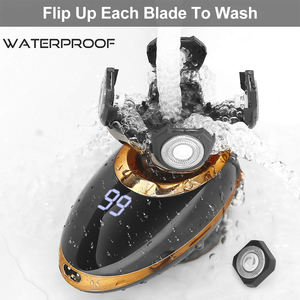 <span class=keywords><strong>4</strong></span> in 1 rimozione dei peli del viso di vendita calda USB Groomer rasoio rotante impermeabile barba naso tagliacapelli rasoio elettrico per uomo - Product Image 5