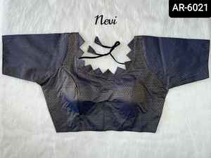 Prêt à porter Jacquard Banarasi Soie Blouse Indien Ethnique Designer Saree pour Femmes Taille Libre pour Mariage Porter avec Lehenga Choli - Product Image 2