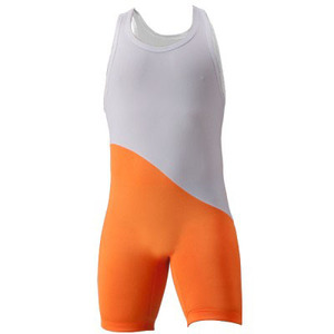 Custom <b>Professional</b> Wrestling Singlets Chenille Embroidery Digital Printing Logo New Design Stretch Compression Singlets Price - Product Image 2