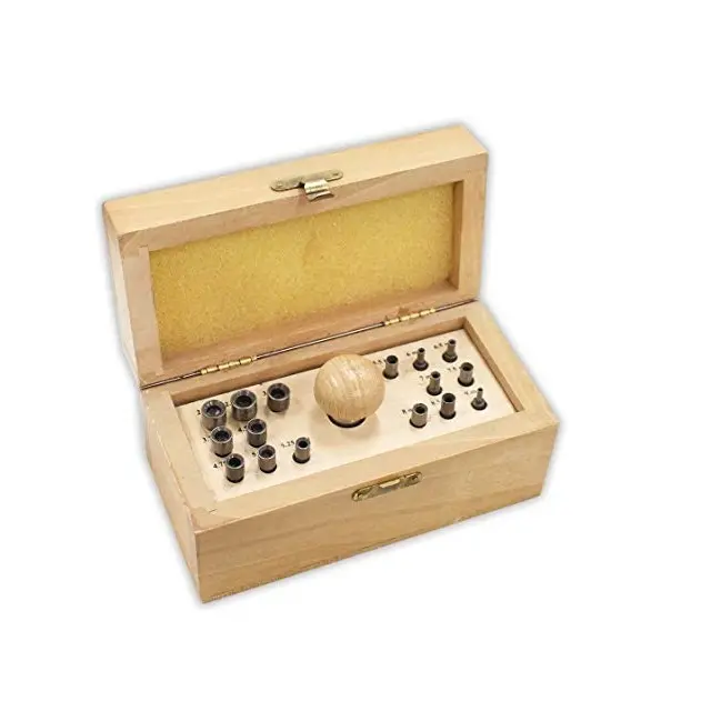 Best Price Bezel Setting Jewelry Box with 16 Punches