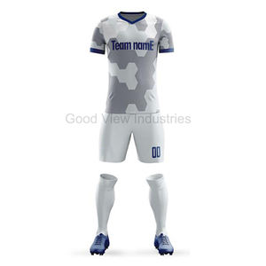 2022ฟุตบอลเครื่องแบบสำหรับผู้ชายที่มีคุณภาพสูงโพลีเอสเตอร์เครื่องแบบ - Product Image 2