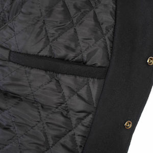 Custom Design Blank / Plain Wool varsity <b>Jacket</b> Custom Colors <b>Men</b> Baseball pure leather sleeves Lettermen <b>Jackets</b> - Product Image 3