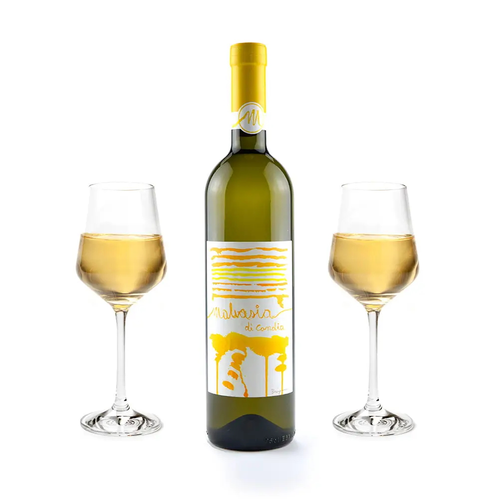 COLLI PIACENTIN ในขวดแก้ว75cl สำหรับขายปลีก,ไวน์ขาว MALVASIA DOC จากอิตาลี