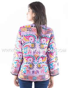 Kutch-Chaqueta de moda bordada estilo bohemio koti, chaqueta de vestir para fiesta - Product Image 2