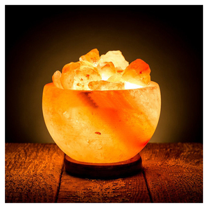 2024ชามไฟเกลือหิมาลัยรูปหัวใจแกะสลักตกแต่งบ้านแบบสั่งทำ - Product Image 6