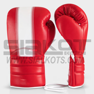 Guantes de boxeo con cordones, guantes de boxeo - Product Image 1