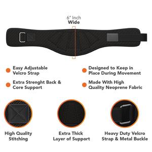 Custom Logo Fitness Weightlifting Training Adjustable Nylon Gym Weight Lifting <b>Belt</b> Wholesale <b>Belt</b> - Product Image 5