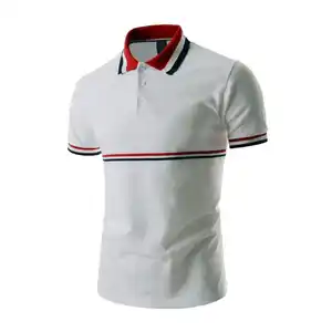 2022 Groothandel Promotionele Oem Mode Stijl Comfort 100% Katoen Mannen Polo T-shirt