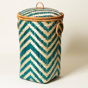 Versalite Mini paniers de rangement en bambou faits à la main Nouveau produit de corbeille à fruits durable - Product Image 3