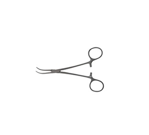 Pince à hmostatiques courbée 14cm, en acier inoxydable, 10 pièces - Product Image 1