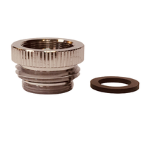 Robinet de cuisine intérieur HSU AD-01 en laiton avec kit adaptateur à valve à bille en cuivre, boîtier de membrane RO à haut débit, filtre à eau à connexion rapide