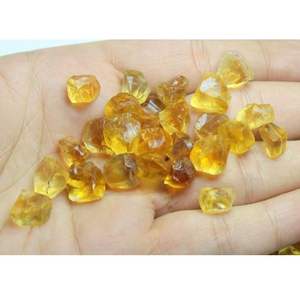 Pépites de Citrine naturelle à Double extrémité, pierre précieuse brute, vente en gros - Product Image 4