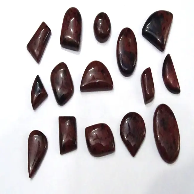 Grosir Batu Penyembuhan Alami Jasper Mewah Bentuk Campuran Cabochon untuk Meditasi & Energi Positif Batu Permata Penyembuhan Reiki